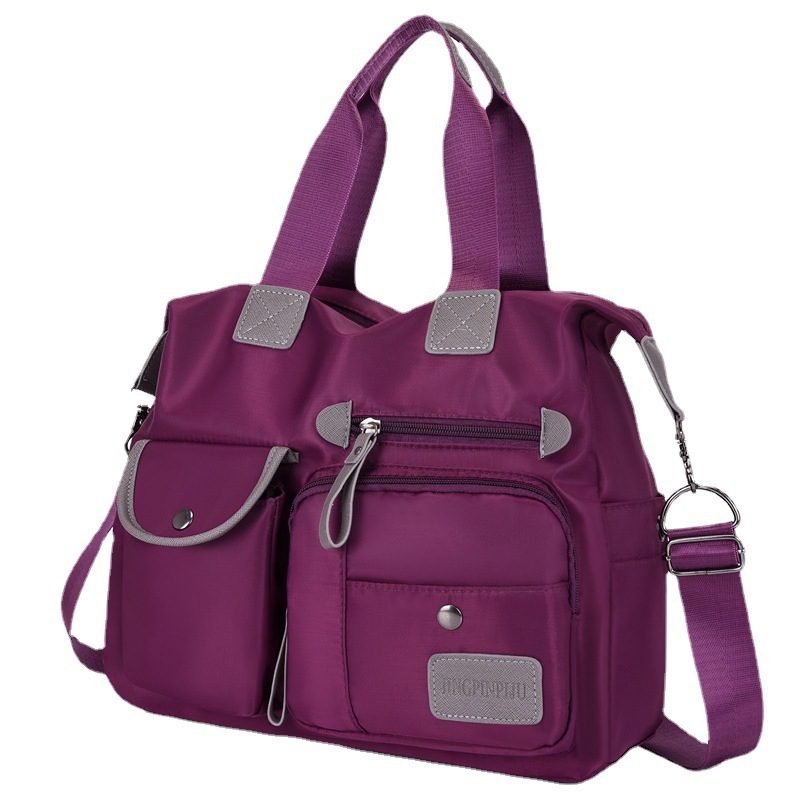 [En Existencia] Nuevo Bolso de Mano de Nailon Estilo Comercio Exterior Europeo y Americano para Mujer, Bolso de Hombro, Bolso de Viaje Grande, Venta al por Mayor, para Ir al Trabajo