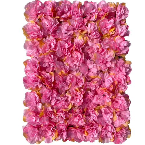 Simulated Flower Wall Background Decoration Wedding 3D Flower Wall Artificial Flowers Daffodil Hydrangea Window Flowers Bulk Wholesale