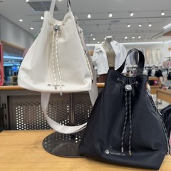 跨境lululemon Drawstring 5L女士抽绳水桶包手提单肩斜挎包休闲