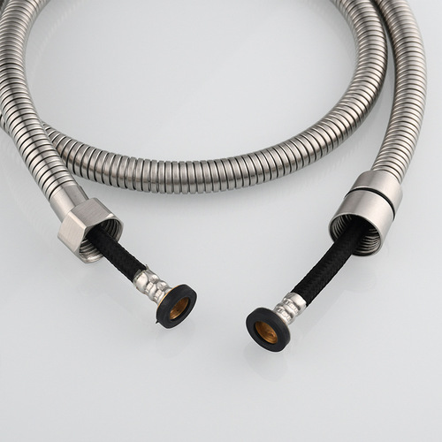 Stainless steel encrypted shower hose handheld nozzle shower hose extension hose 1.5m2m 3m bath water pipe
