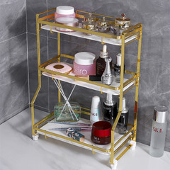 多層浴室架跨境衛生間置物架梳妝檯收納架洗漱架立式可拆裝