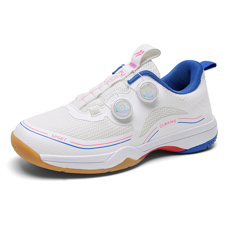 New Swivel Buckle Casual Badminton Shoes Breathable Couple Style Lightweight Table Tennis Shoes Men's Tennis Training Shoes New Swivel Buckle Casual Badminton Shoes Breathable Couple Style Lightweight Table Tennis Shoes Men's Tennis Training Shoes