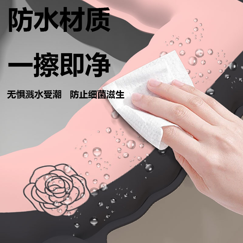 Xiaoxiangfeng 便座クッション EVA 防水性と汚れに強い便座クッション夏四季ユニバーサル浴室トイレクッション|undefined