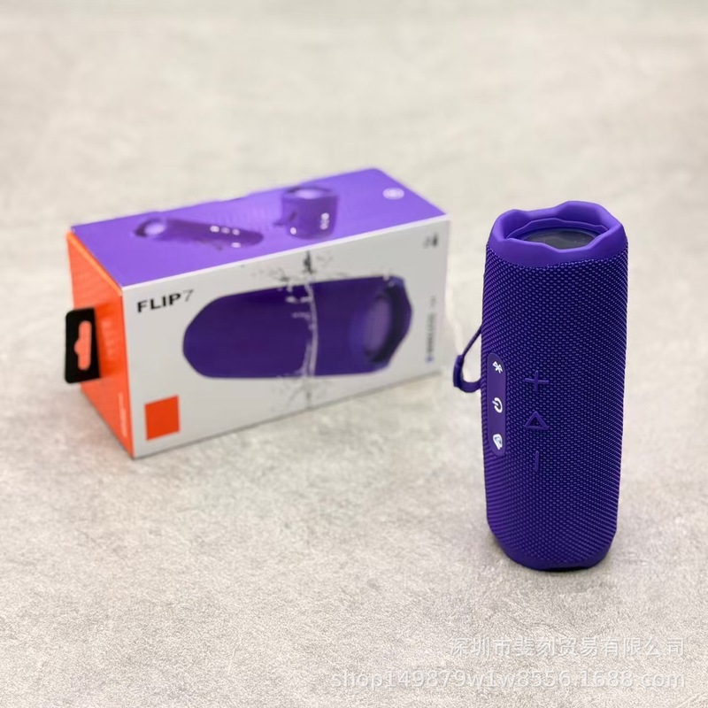 新しい Flip7 Pro 屋外ストラップポータブルワイヤレス Bluetooth スピーカーハイパワー重低音防水スポーツ FM|undefined