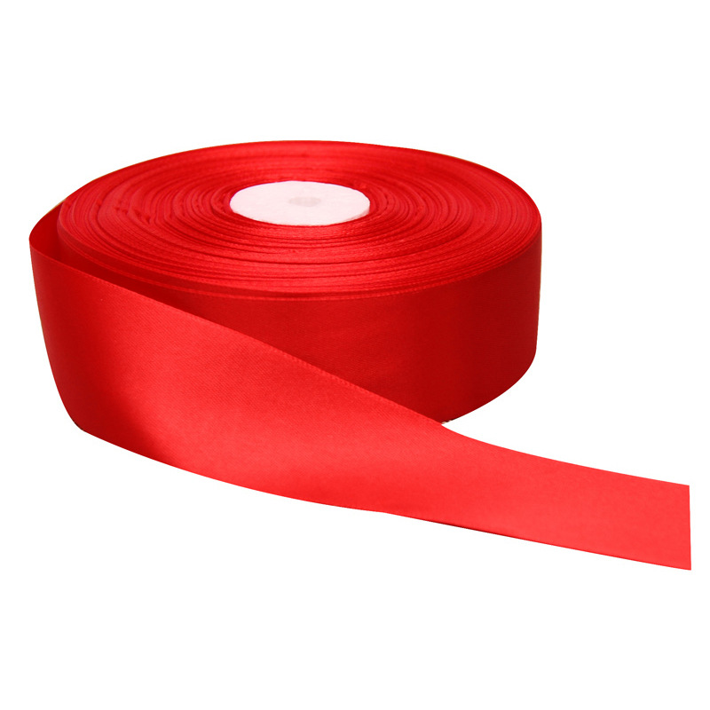 Cintas rojas de seda, cinta de cinta roja, cinta de boda, cinta de cinta