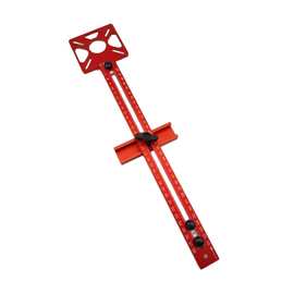 木工切铣圆神器修边机锣机开孔机洗圆孔开槽定位辅助靠山工具