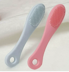 Силиконовая щетка для мытья лица пальцами щетка для мытья носа Глубокая очистка крыла носа Очищающая щетка для удаления черных точек уход за полостью рта зубная щетка для домашних животных