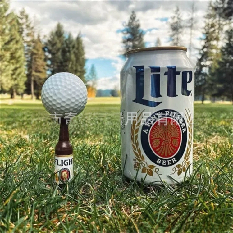 Cross -border new product Mini Beer Botttle Golf Tees mini wine bottle -shaped golf ball nails