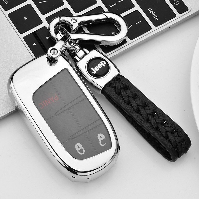 Jeep Compass Key Cover Grand Cherokee Commander Cherokee Renegade Dodge Car Full-Cover Case Jeep Compass Key Cover Grand Cherokee Commander Cherokee Renegade Dodge Car Full-Cover Case