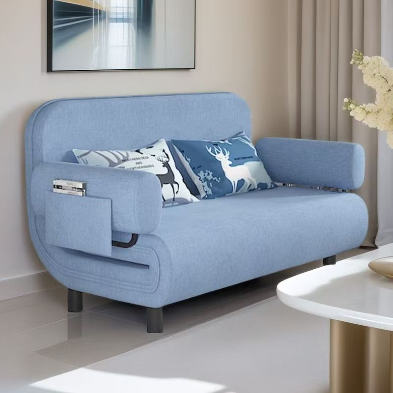 Folding Dual-Purpose Leisure Sofa for Small Apartments, Multifunctional Sofa, Simple Trendy Nap Bed, Nordic Style Foldable