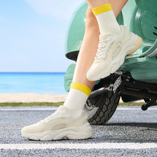 361老爹鞋女2025夏季新款薄款网面透气厚底增高休闲运动鞋鞋子