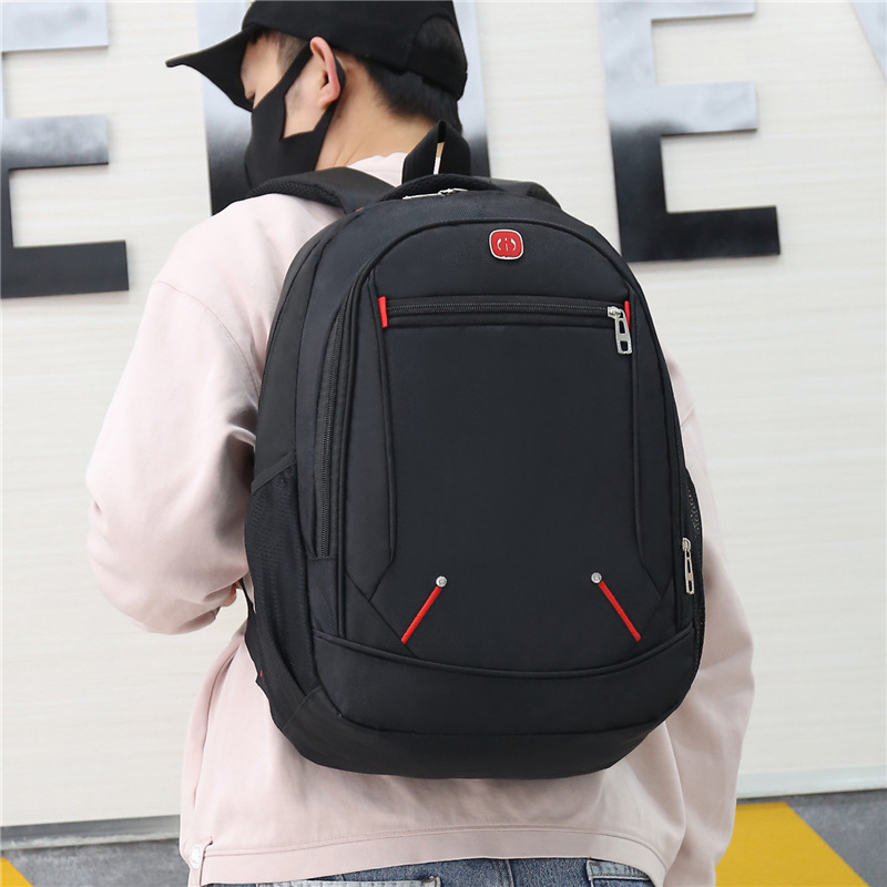 Fábrica al por mayor nuevos viajes al aire libre de los hombres mochila estudiante bolso de la computadora mochila regalo casual logotipo imprimible