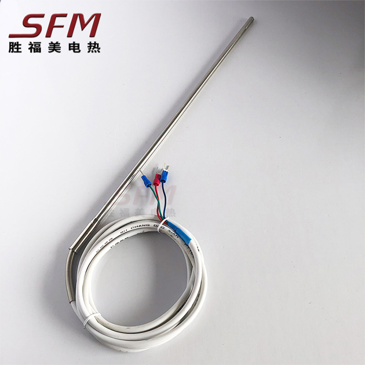 PT100温度传感器铂热电阻电偶精密WZP-pt100探头式防腐防水型高温