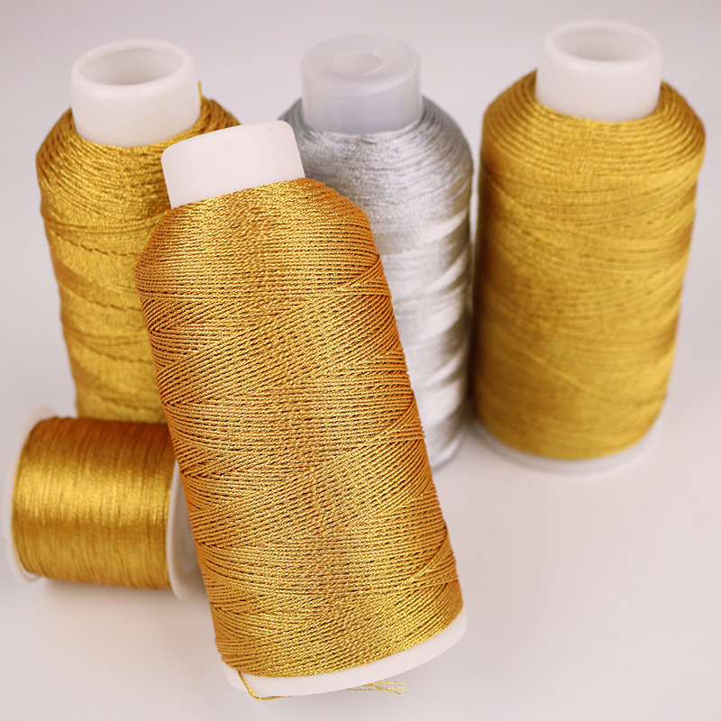 Gold and silver wire gold wire strand large roll braided rope handmade diy braided rope coil winding wire metal wire jewelry