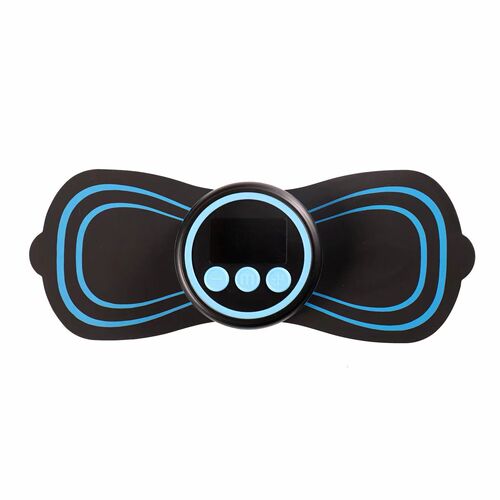 New smart EMS mini cervical massage patch portable massager low frequency pulse shoulder and neck massager