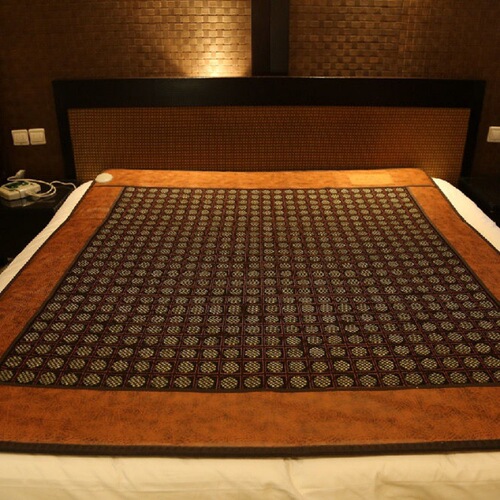 Heated jade bed with dual-temperature dual-control Xiuyan jade mat, therapeutic and magnetic therapy, Tohmarin health care electric heating bed