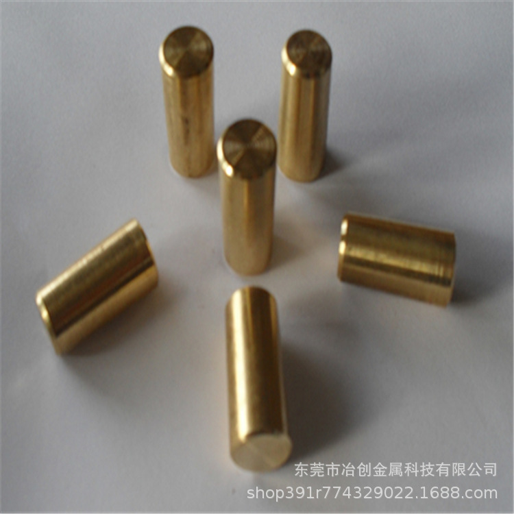 厂家现货供应H59 65异型铜材原料黄铜管切割黄铜棒铜合金批发