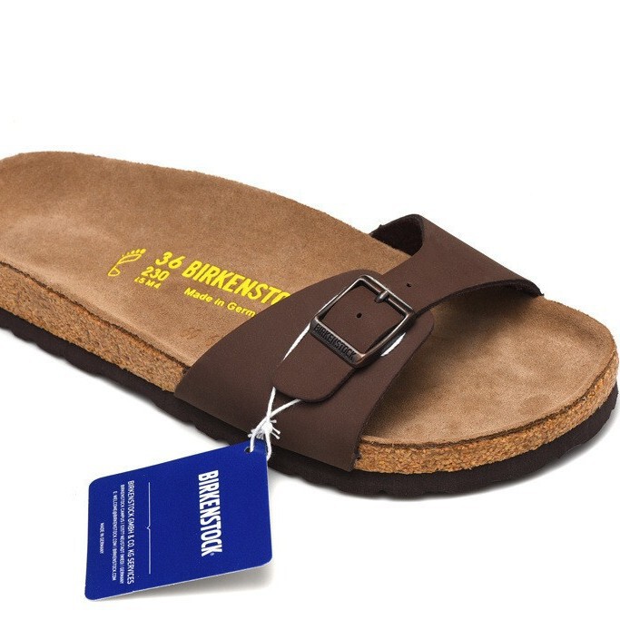 Authentic Birkenstock Arizona Unisex Cork Sole Outdoor Half-Slipper Beach Sandals Birkenstock Authentic Birkenstock Arizona Unisex Cork Sole Outdoor Half-Slipper Beach Sandals Birkenstock