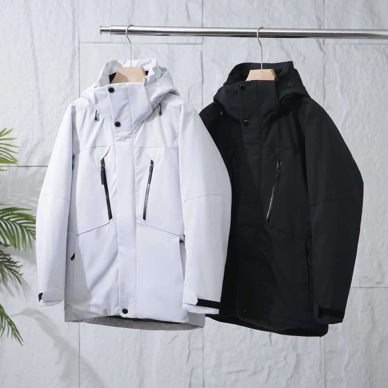 travel keep warm windproof down jacket