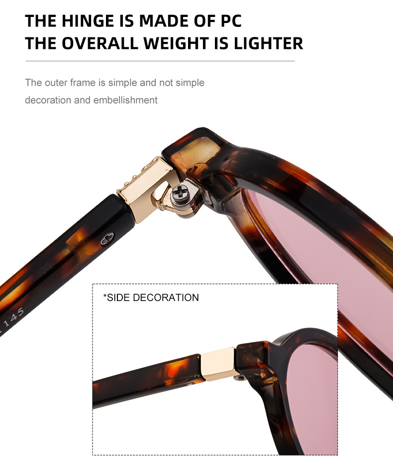 45g Weight Full Frame Glasses Structure Sunglasses Classification Pc Lens Material Round Frame Glasses Style Outdoor, Travel Occasion Solid Color Pattern Unisex Gender Simple Style Style Simple Style Solid Color Pc Round Frame Full Frame Glasses 4