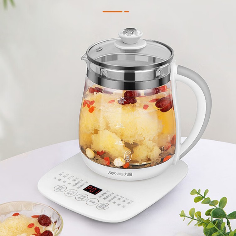 Joyoung Health Pot Office Small Tea Maker Household Multi-Functional Thickeneded Glass Hot Water Kettle Automatic Heat Preservation
