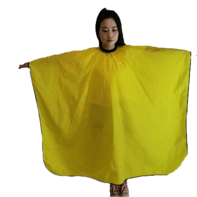 Hair Salon Hair Dyeing Shawl Cloth Hair Treatment Oil Cutting Hair Barber Cloth Solid Color Wordless Chunya Textile Cloth Cloth