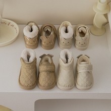 女宝宝婴幼儿软底学步鞋1一3岁小童保暖鞋子男宝宝加绒棉鞋雪地靴