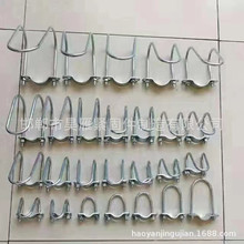 U型螺栓厂家图样定制U型管卡 热镀锌管卡U型抱箍 管道U型卡异型件