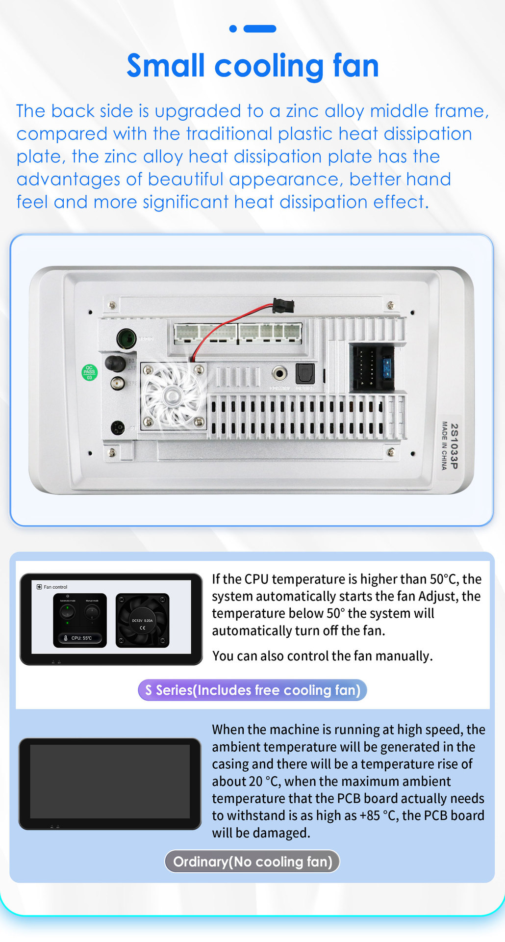 10.33inch Suitable for 03-06 Opel Kaisai Wireless Carplay Car Bluetooth Gps Android Navigator