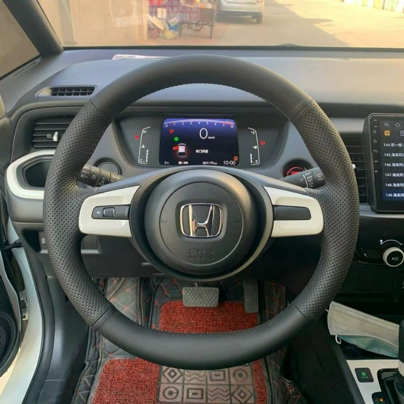 2021 Honda Fourth-Generation Fit Life Hao Ying Xrv Lingpai Accord Civic Crv Special Hand-Stitched Steering Wheel Cover