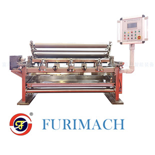 Fully automatic micro-concave high-precision coating head Furi intelligent advertising film coating machine with micro-concave coating head