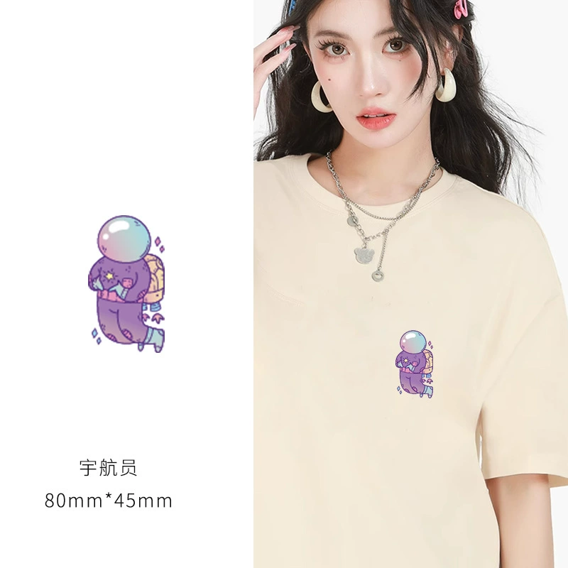 T-shirt for beloved, sticker, small patch, new collection