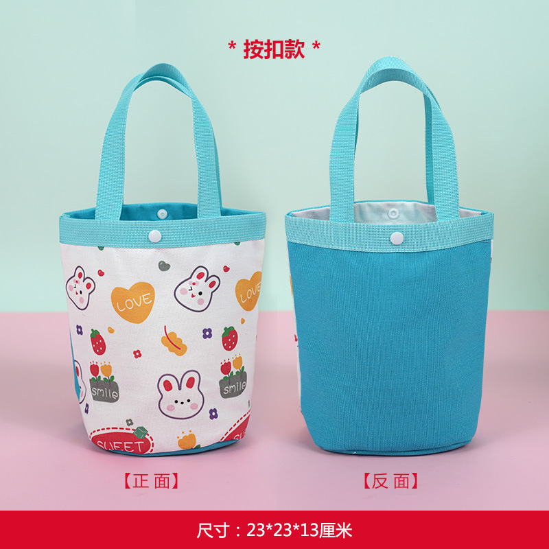 Bolsa de cubo conejo lago azul