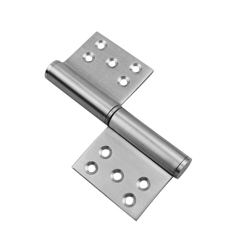 Bisagras para puertas cortafuego de acero inoxidable 304 engrosadas, bisagras de seguridad de nivel básico, bisagras desmontables en forma de bandera para puertas de acero