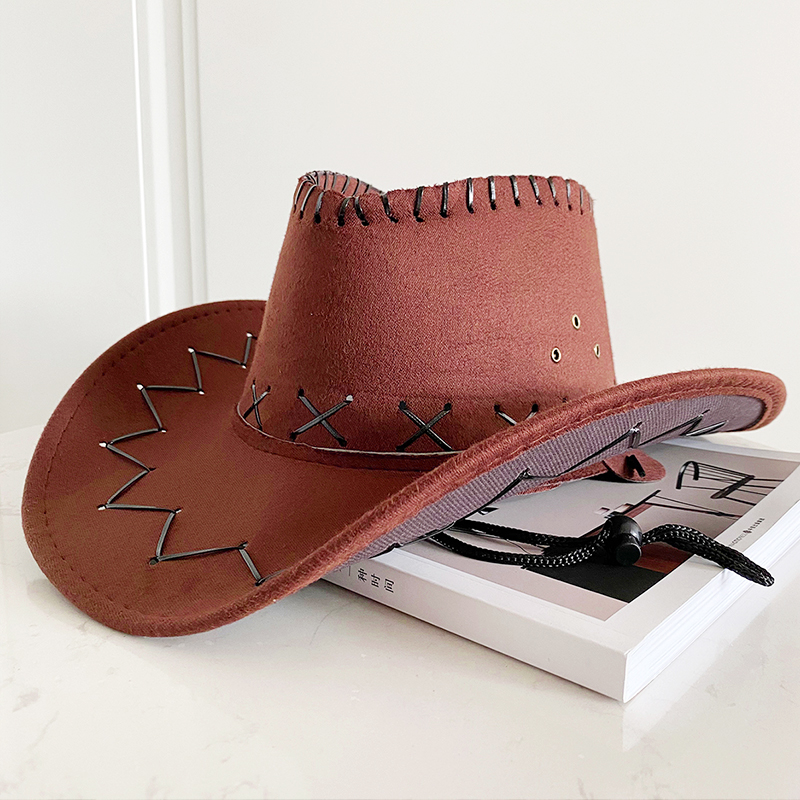 Cappello da sole da uomo, stile retrò americano, da donna, con tesa larga, estivo, stile western da cowboy_voghion.com