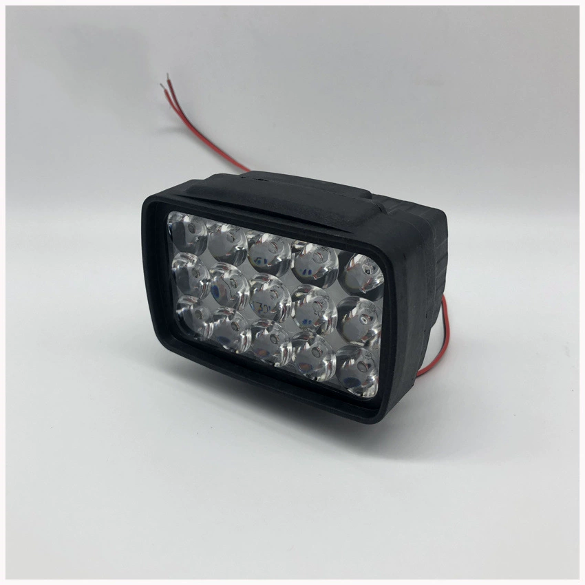 15LED электрическая светодиодная фара мотоцикла модификация внешние трициклы аккумуляторная автомобильная фара мощный свет 15-гранная лампа для хулиганов