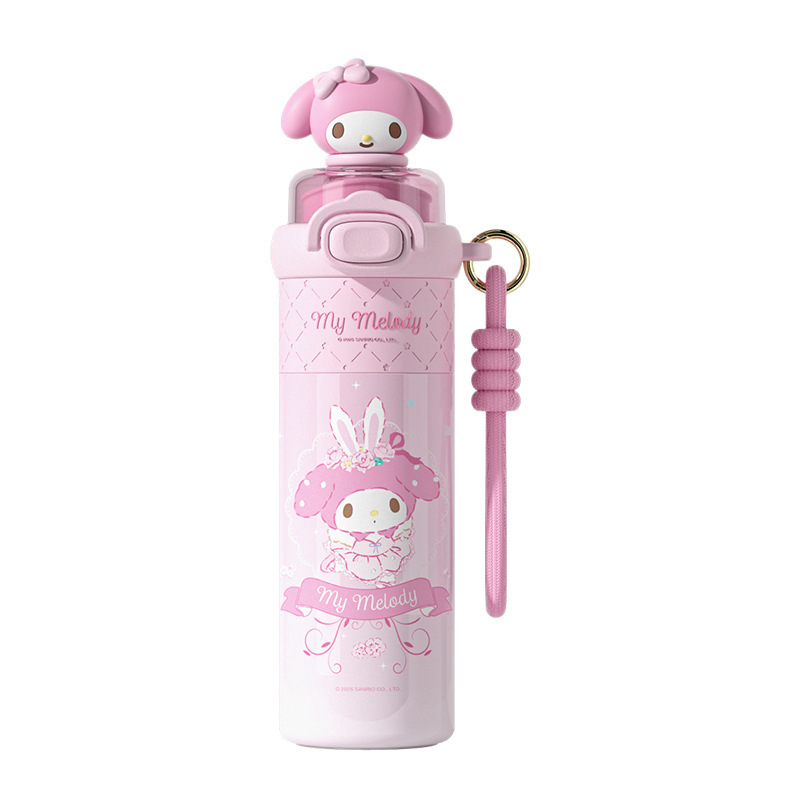 hellokitty可爱保温杯女生吸管水杯新款2025高颜值大容量学生杯子|undefined