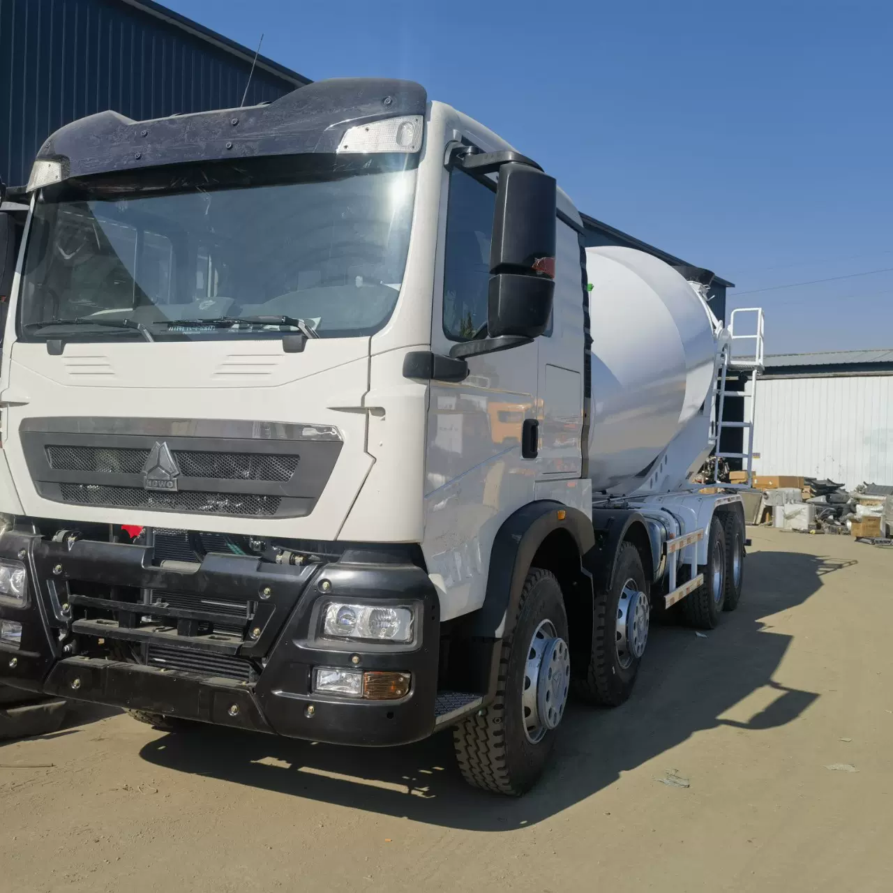 豪沃自卸车 460马力翻斗卡车  渣土自卸运输车重型混凝土搅拌车