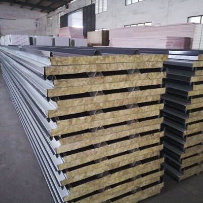 Gian Two-sided colour steel Rockwool Manufactor
