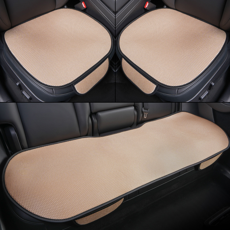 Piece Rear Three-Piece Set Seat – Qìchē Seat cushion, seat cover - beige