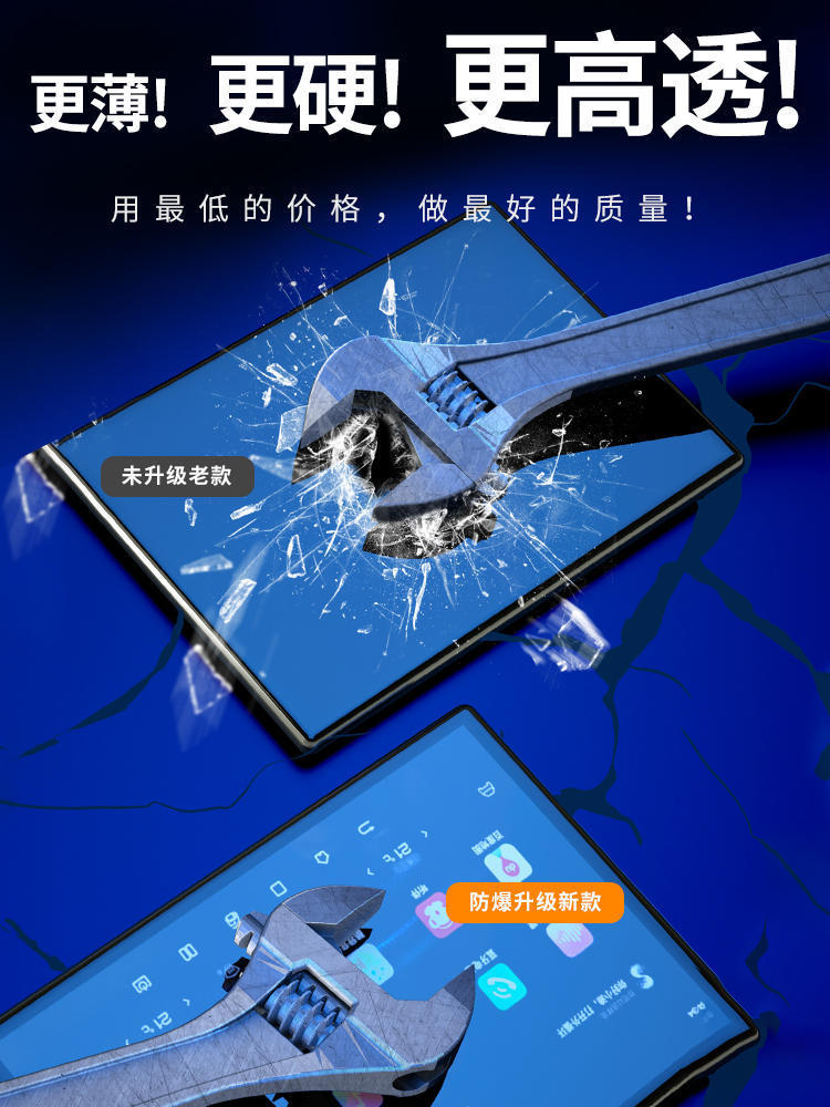 Suitable for 25 Models of Denza D9 Screen Tempered Film, Central Control Navigation Instrument Screen Interior Protection Film, Special Modification