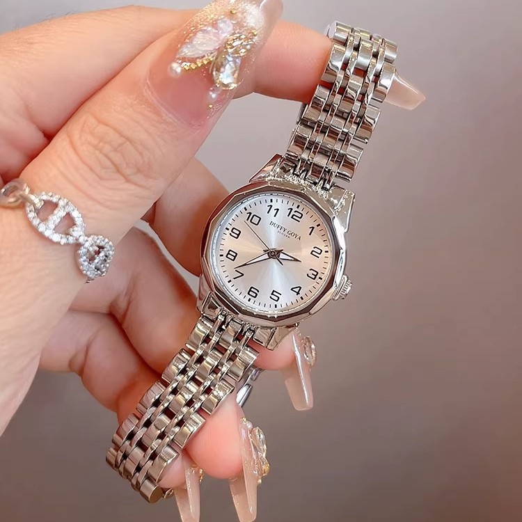 2026新款手表女款防水大数字全自动机械表石英名牌轻奢小众送礼物