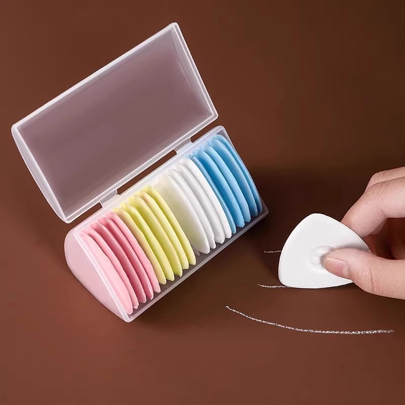 30枚入り 裁縫用チョーク 粉チョーク 裁縫道具 裁縫補助具 カラーチョーク|undefined
