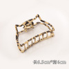 Big hairgrip from pearl, shark, crab pin, hairpins, hair accessory, South Korea, internet celebrity