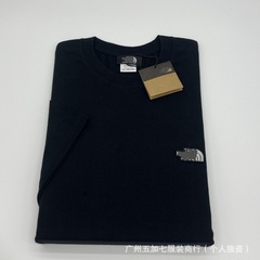 クロスボーダー対外貿易ファッションブランド男性綿半袖tシャツ夏スポーツカジュアル北顔丸襟2025新型男性T