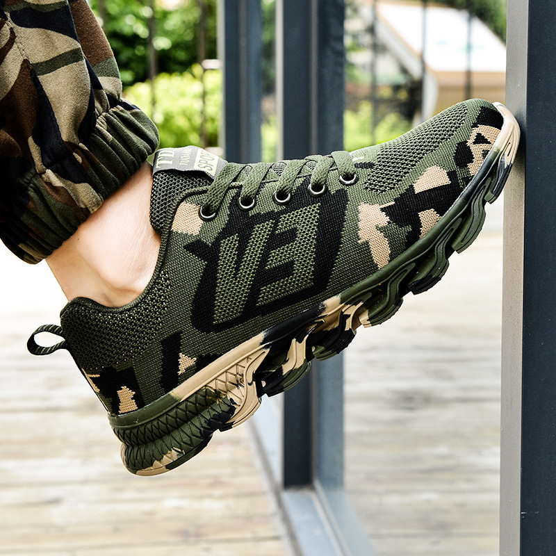 Camouflage sneakers for men and women for leisure for students…