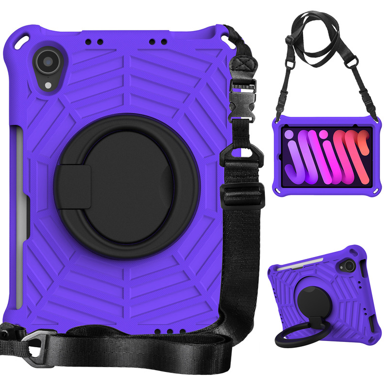 Anti-fall Swivel Stand EVA Protective Case for Apple iPad mini1234567 Tablet