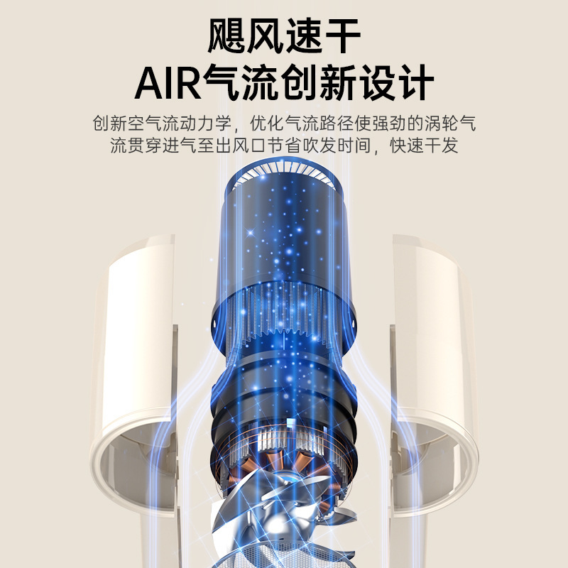 2025源头厂家新款酒店民宿壁挂式免打孔高速吹风机浴室发廊电吹风|undefined