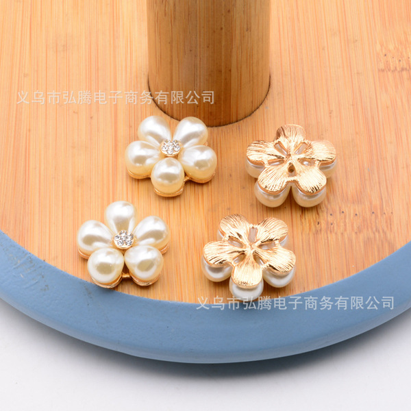 Hair accessory drop-shaped pearl