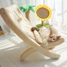 猫床猫爬架猫窝一体式猫抓板沙发剑麻不掉屑四季通用外贸批发定制